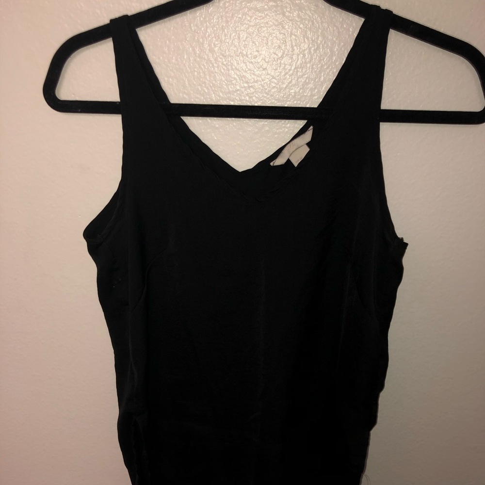 Black Tank Blouse